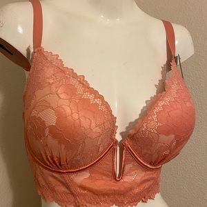 Peach Bralette/ Bra NWT